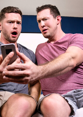 Johnny Donovan, Pierce Paris bareback fuck