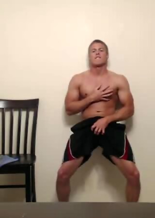 Prestin Presley Strips THEN Cums