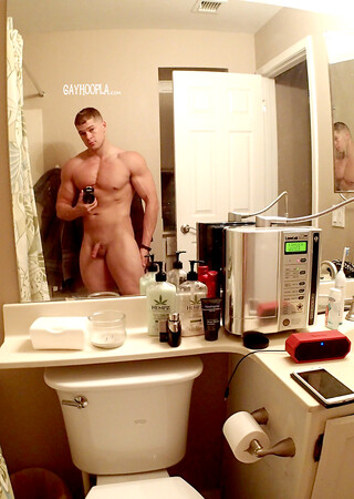 Blonde Muscle Stud MILES Houston